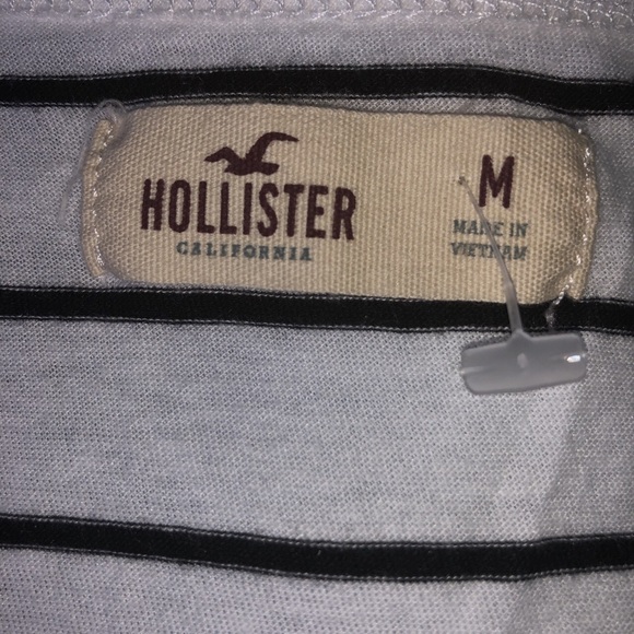 Hollister Stripped Crop Top - Picture 4 of 4